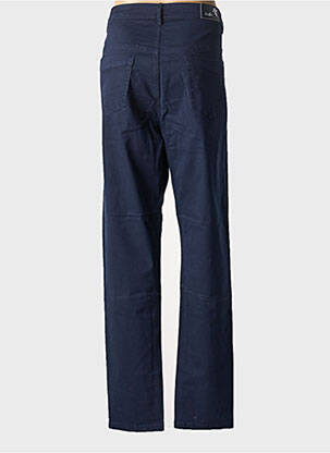 Pantalon droit stretch taille normale bleu GRIFFON femme