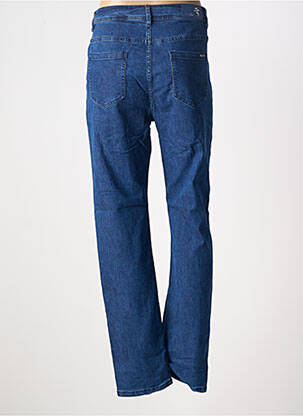 Jeans coupe droite stretch taille normale bleu GRIFFON femme
