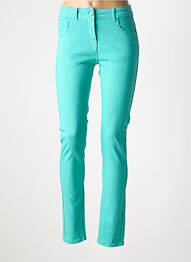 Jeans coupe slim stretch taille normale bleu GRIFFON femme