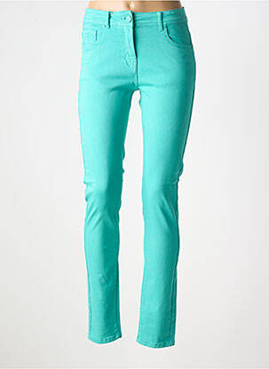 Jeans coupe slim stretch taille normale bleu GRIFFON femme