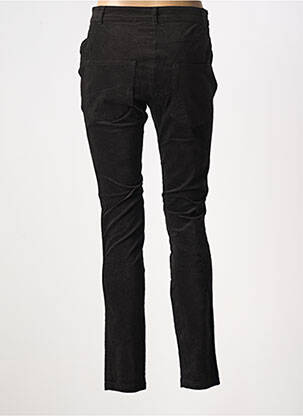 Pantalon slim stretch taille normale noir GRIFFON femme