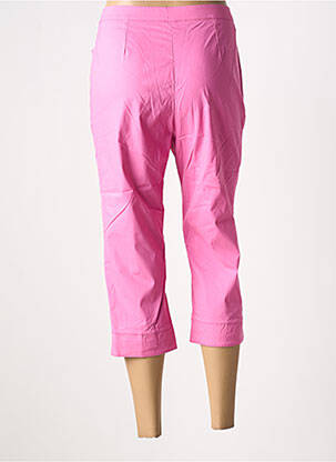Pantacourt stretch taille normale rose GRIFFON femme