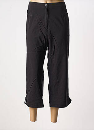 Pantacourt stretch taille normale noir GRIFFON femme