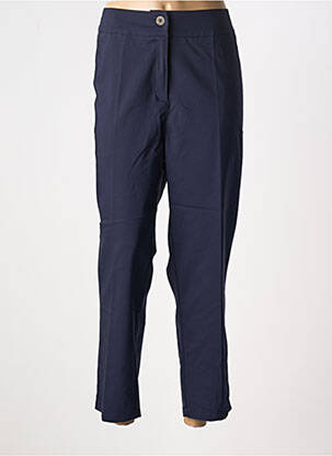 Pantalon droit bleu GRIFFON femme