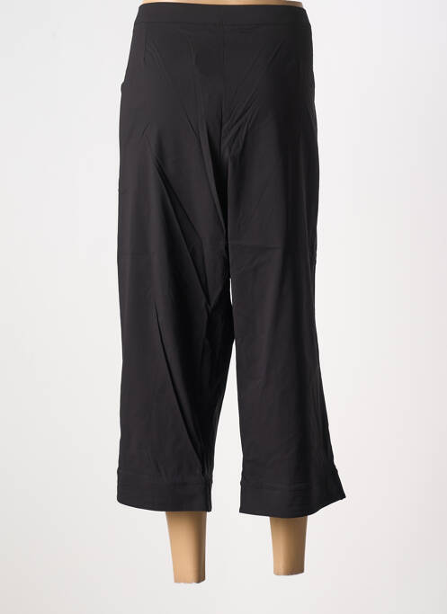 Pantacourt coupe droite taille normale noir GRIFFON femme