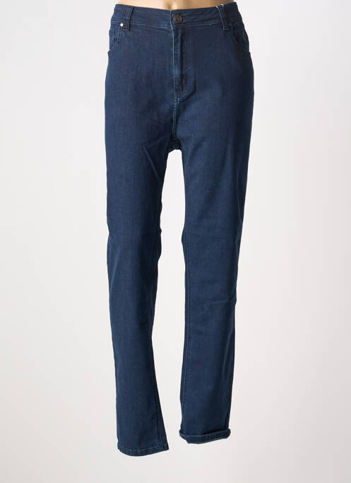 Jeans coupe droite bleu GRIFFON femme