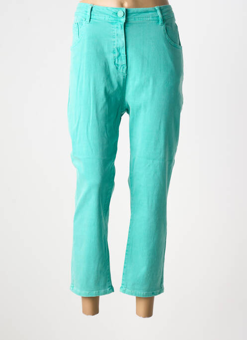 Pantacourt bleu GRIFFON femme