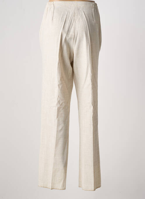 Pantalon droit beige GRIFFON femme