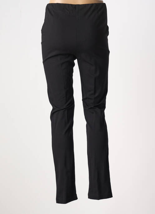 Pantalon droit noir GRIFFON femme