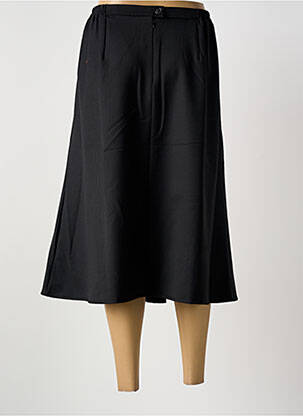 Jupe mi-longue coupe évasée noir GRIFFON femme