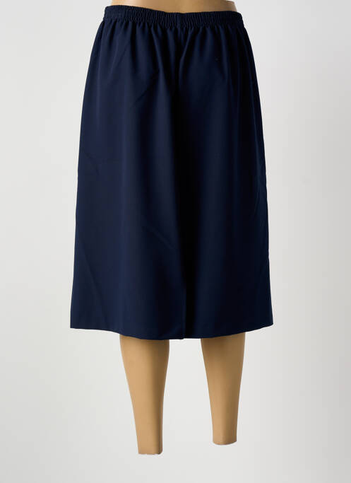 Jupe mi-longue bleu GRIFFON femme