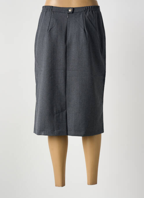 Jupe mi-longue gris GRIFFON femme