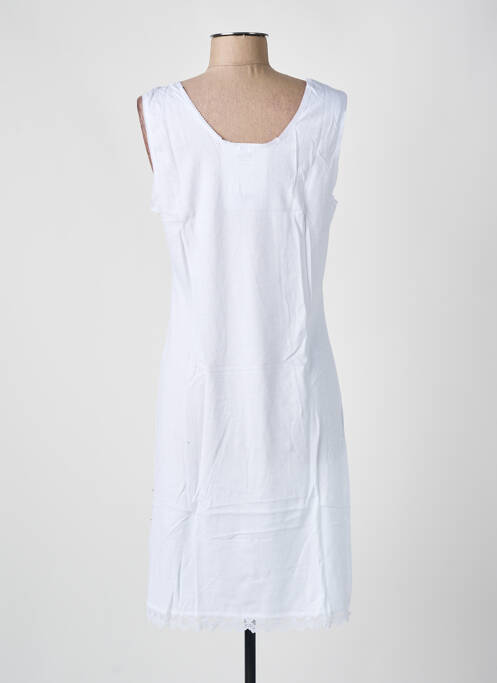 Chemise de nuit stretch blanc JET femme