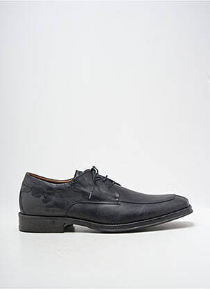 Derbies bout carré talon bas noir PANAMA JACK homme