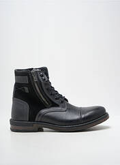 Bottines/Boots noir HOOPER SHOES homme seconde vue