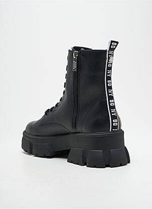 Bottines/boots tissage satiné talon de 4 à 6cm noir STEVE MADDEN femme