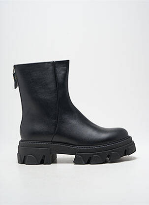 Bottines/boots tissage satiné talon de 4 à 6cm noir STEVE MADDEN femme