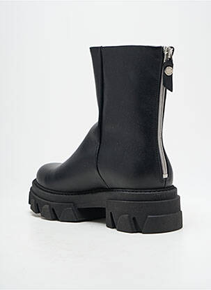 Bottines/boots tissage satiné talon de 4 à 6cm noir STEVE MADDEN femme