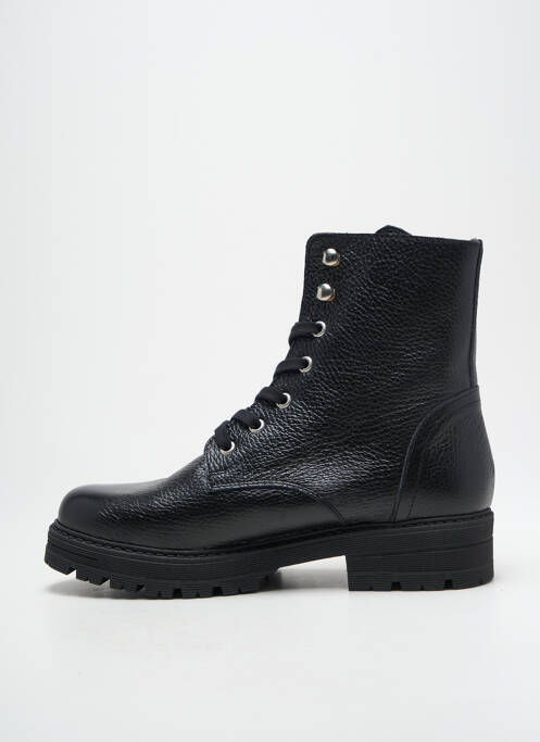 Bottines/boots matière lisse talon plat jusqu'à 3cm noir ÊTTÊ femme