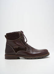 Bottines/Boots marron HOOPER SHOES homme seconde vue