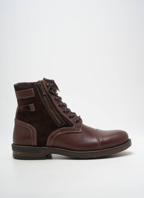 Bottines/Boots marron HOOPER SHOES homme