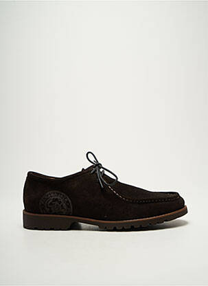 Derbies bout rond talon bas marron PANAMA JACK homme