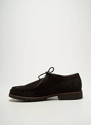 Derbies bout rond talon bas marron PANAMA JACK homme