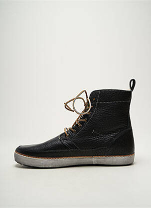Baskets fourrée bout rond noir BLACKSTONE homme