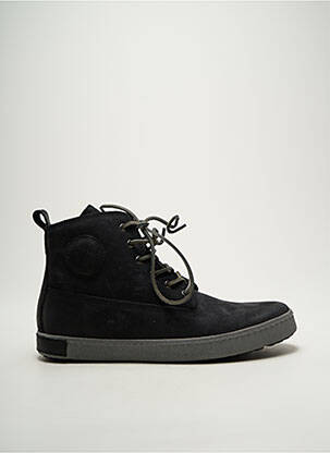 Baskets bout rond bout rond noir BLACKSTONE homme