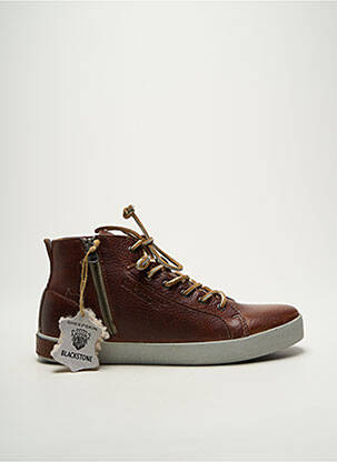 Baskets fourrée bout rond marron BLACKSTONE homme