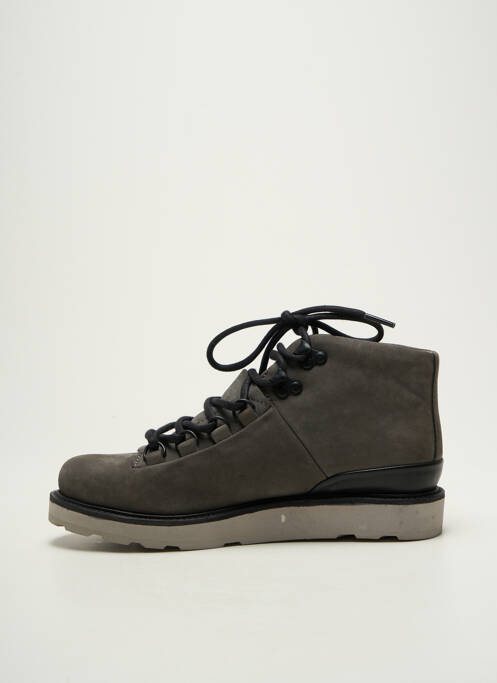 Baskets bout rond bout rond gris BLACKSTONE unisexe