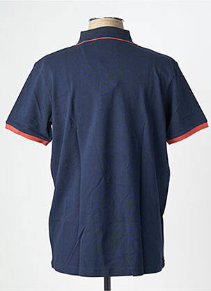 Polo coupe droite manches courtes bleu SERGE BLANCO homme