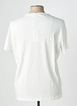 T-shirt coupe cintrée manches courtes blanc HARRIS WILSON homme