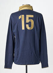 Polo bleu SERGE BLANCO homme seconde vue