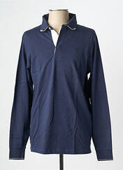 Polo bleu SERGE BLANCO homme seconde vue