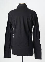 Polo noir LA CIBLE ROUGE homme seconde vue