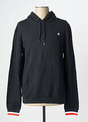 Sweat-shirt à capuche noir SERGE BLANCO homme seconde vue