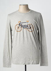 T-shirt gris HARRIS WILSON homme seconde vue