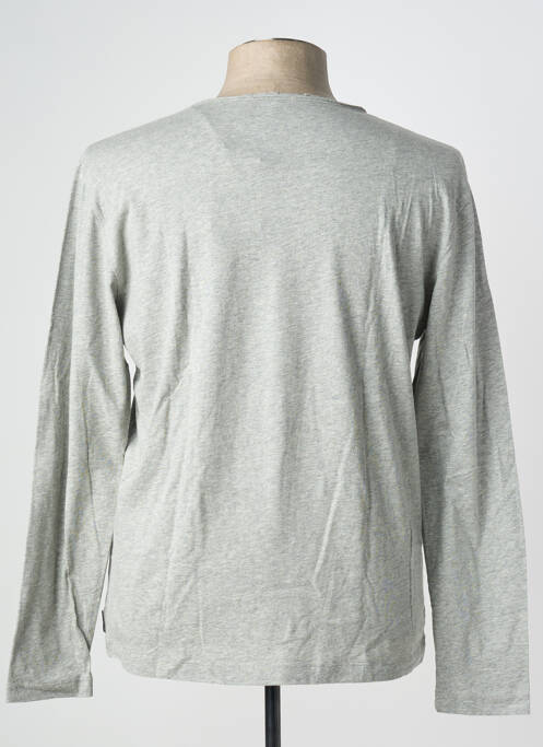 T-shirt coupe droite manches longues gris HARRIS WILSON homme