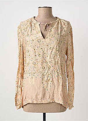 Blouse imprimé fleurs manches longues rose TERRE & MER femme