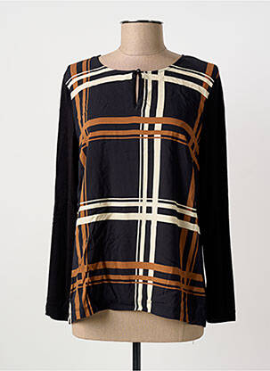 T-shirt manches longues manches longues noir NINATI femme