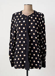 Chemisier coupe cintrée manches longues noir PENNYBLACK femme
