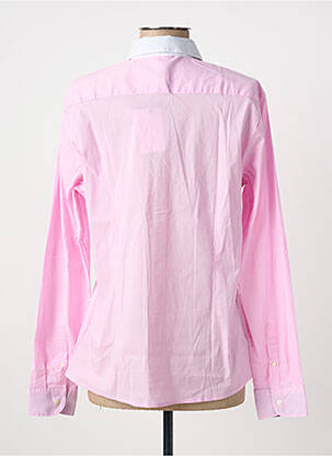 Chemisier coupe cintrée manches longues rose U.S. POLO ASSN femme