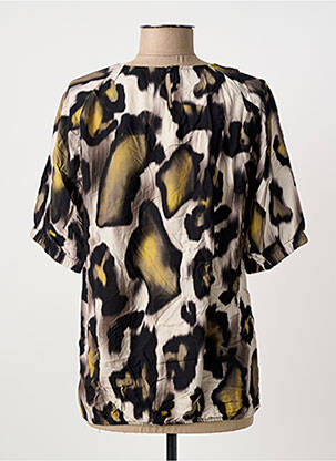 Blouse col rond manches courtes noir BETTY BARCLAY femme