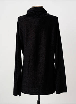 Pull col roulé coupe cintrée manches longues noir PENNYBLACK femme