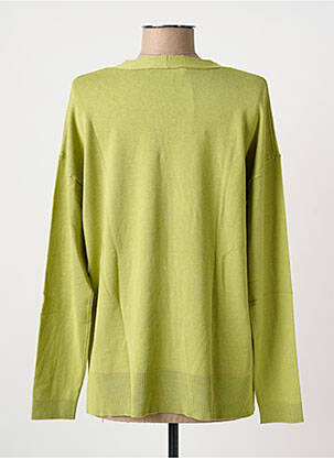 Pull col v manches longues vert BETTY BARCLAY femme