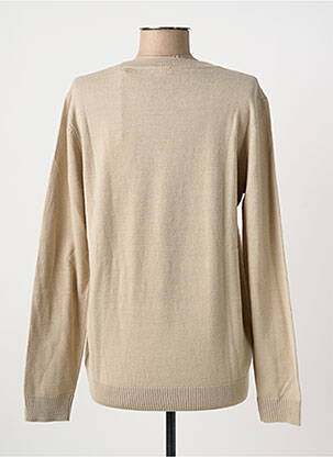 Pull stretch manches longues beige U.S. POLO ASSN femme
