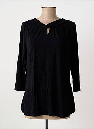 T-shirt manches 3/4 manches 3/4 noir BETTY BARCLAY femme