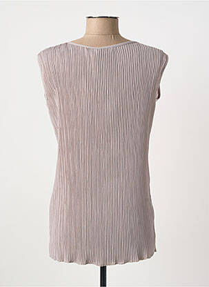 Top sans manche sans manche gris MARIA BELLENTANI femme
