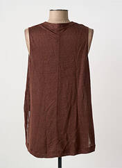 Débardeur marron MARIA BELLENTANI pour femme seconde vue